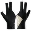 Guantes Profesionales de Snooker Antideslizantes, Resistentes al Desgaste, Transpirables de Tres Dedos, Estilo Nuevo, para Juegos de Billar Y258