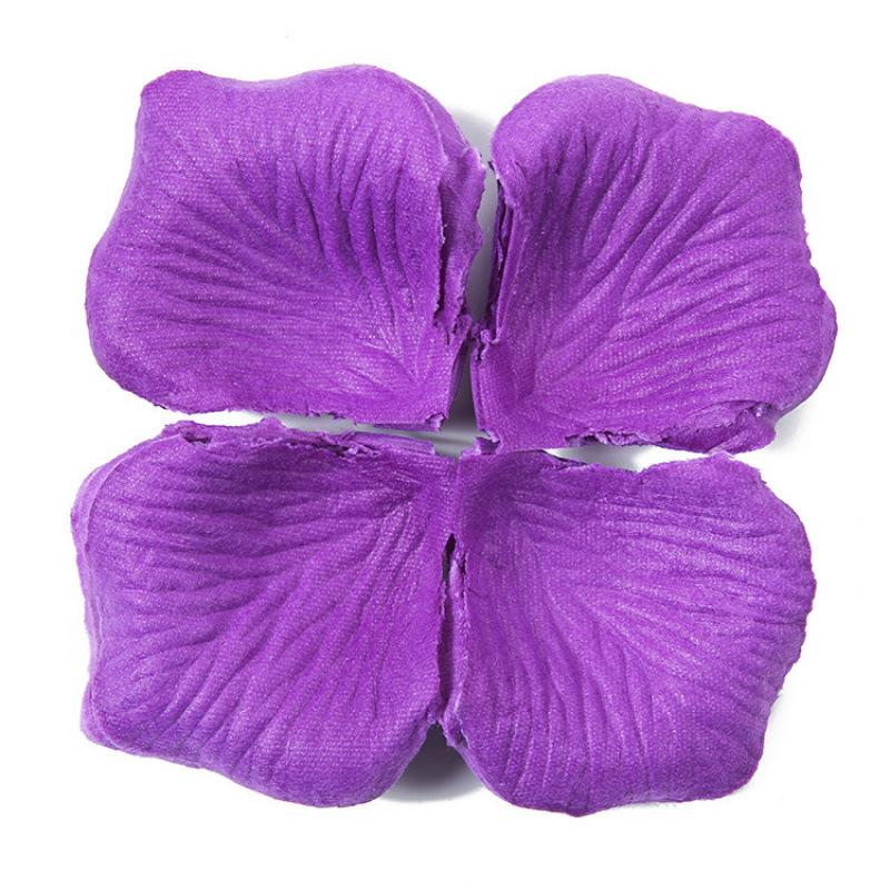 仿真玫瑰花瓣结婚表白装饰手撒花情人节求婚制造浪漫婚房布置用品