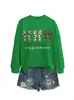 Fútbol es mi favorito Amazon Wish sitio independiente moda casual versátil sudadera para mujer