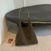 Bolsa tote casual de grande capacidade, bolsa de camurça para trabalho e deslocamento, bolsa de ombro simples, bolsa tote única estilo francês