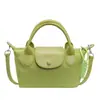 Bolso de Nylon para Mujer con Diseño de Nicho Trendy Estilo Coreano, Bolso de Mano Vintage Primavera/Verano, Bolso Versátil de Hombro/Cruzado Tipo Dumpling