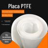 Placa de PTFE placa de PTFE expandido placa de degrau de PTFE Teflon resistente ao desgaste virando placa de PTFE