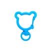 Clips de Resorte Coloridos, Anillas Abiertas Redondas, Anillas de Resorte de Oso, Accesorios para Llaveros DIY, Anillas de Conexión de Aleación