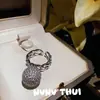 Hermana Hada Flor de Glicina Borla Sonriente Gota de Agua Collar de Perlas Joyería de Alta Gama Conjunto de Aretes Fuegos Artificiales de Diamante Brillantes