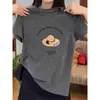 Camiseta de Algodão Puro com Gola Redonda e Manga Curta para Mulheres, Estilo Novo 2026, Casual, Fashion e Versátil, Camiseta de Base para Primavera, Verão e Outono