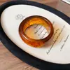 Pulsera Geométricamente Manchada de Resina Dopamina Colorida, Lujo Ligero, Pulsera de Nicho de Gama Alta, Pulsera Versátil Transfronteriza Europea y Americana