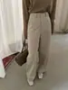 ¡Pantalones relajados y casuales! Pantalones de trabajo anchos, lavados, transpirables, ligeros y minimalistas, nuevo H081311