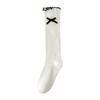 Calcetines Blancos de Becerro Calcetines con Lazo Medias de Ballet Calcetines Lindos Algodón con Encaje Lolita para Niños