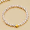 Pulsera de Corazón Estrella Dorada Perla Nuevo Estilo 2026 Exquisita Linda Versátil Elegante Joyería de Pulsera de Corazón Venta al por Mayor
