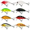 Isca dura Luyamino multicolor 5cm5g superfície da água objeto micro língua curta Mino isca falsa isca de simulação plástica atacado