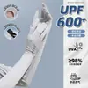 Guantes de Protección Solar para Mujer, Seda de Hielo Protección UV, Mangas Largas para Ciclismo y Bicicletas Eléctricas, Mangas de Verano Transpirables Finas para Conducir
