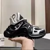 Chegada Nova 2025 Sapatos Torre Versátil Estrela Igual Arqueado Sola Grossa Ins Moderno Cadarço Tênis Casual Feminino