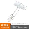 Cerrador de puerta simple puerta y ventana persiana silenciosa luz acero inoxidable barra de tracción para cerrar puerta cerrador de puerta automático de resorte