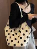 Bolso de mano/hombro con diseño de moda estilo coreano, moderno, con lunares, para el sobaco, nuevo modelo de verano 2026, único y dulce