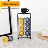 Suporte de Armazenamento de Cápsulas de Café Estilo Europeu Rack de Café Arte em Ferro Dolce Gusto 16 Cápsulas Suporte de Armazenamento de Cápsulas para Cafeteria