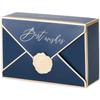 Estilo INS Celebridad de Internet Europeo Sobre Sello de Lacre Bronceado Ceremonia de Boda Compromiso Caja de Dulces Multicolor Buena Plegable Caja de Regalo