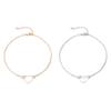 Pulsera de amor simple de personalidad de moda nueva transfronteriza de comercio exterior europea y americana pulsera en forma de corazón joyería de mano fresca simple