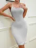 Camisola Quente de Venda Europeia e Americana para Mulheres 2026, Vestido Respirável de Cor Sólida Justo, Roupa de Dormir Sexy Estilo Europeu e Americano, Vestido Modelador