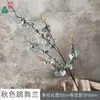 Orquídea Danzante de Colores Otoñales, suministro directo del fabricante, orquídea danzante artificial para decoraciones de bodas, flor de seda para decoración de techos altos, adorno de flor artificial