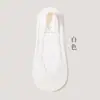 Calcetines invisibles de encaje, calcetines invisibles de silicona antideslizantes para mujer, calcetines cortos de verano transpirables finos con suela de algodón