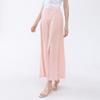 Pantalones 2026 con Dobladillos Abiertos, Elásticos, Adelgazantes, que Realzan las Piernas, Pantalones de Pierna Ancha con Parches de Color Sólido para Mujer, Estilo Delgado de Verano con Dobladillos Abiertos