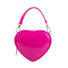 Bolso de Gelatina Barbie con Forma de Corazón Transfronterizo, Bolso Pequeño Cuadrado de Moda Versátil Estilo Ins de Nicho, Bolso de Mano Resistente a las Manchas y Fácil de Limpiar al por Mayor