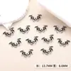Accesorios Transfronterizos para Uñas, Estilo Punk Oscuro, Decoraciones Metálicas de Cruz Retro para Uñas, Accesorios Portátiles para Uñas DIY
