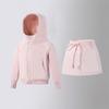 Jaqueta Moletom Rosa 2026 para Bebês Meninas, Estilo Novo com Capuz para Primavera e Outono, Cardigan para Crianças Pequenas e Médias, Blusa Quente e Espessa