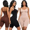 Ropa interior moldeadora sin costuras de una sola pieza estilo europeo y americano transfronteriza, control de abdomen y levantamiento de glúteos, camiseta sin mangas moldeadora corporal sin costuras para mujer, estilo fino de verano