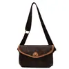Bolso de Mujer 2023 Nuevo Bolso de Hombro Cruzado para Mujer Moda Letra Bolso Cuadrado Pequeño Popular en Internet Cartera Coreana para Monedas Transmisión en Vivo