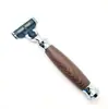 Herramientas de aseo personal para hombre Set manual de afeitado Navaja Brocha para barba de pelo de tejón Bol de almacenamiento Soporte para navaja