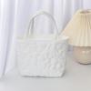 Bolsa de Almuerzo Acolchada Portátil de Color Contrastante Han Feng INS Bolsa de Almacenamiento para Snacks Bolsa Colgante para Cochecito de Bebé Bolsa para Mamá para Mujeres