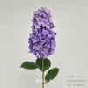 Flores Artificiales para Boda Serie Púrpura Flores Guía de Camino Flores Falsas Decoración Salón de Bodas Materiales Florales para Techo Arreglo de Piso Flores Decorativas Arco Floral