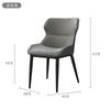 Silla de Comedor de Lujo Nórdico Luz Sentido Avanzado Moderna Simple Oficina Silla Cómoda Hogar Sala de Estar Maquillaje Computadora Silla con Respaldo