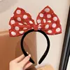 Agente de Compras da Disney para Faixas de Cabelo Shelliemay, Faixas de Cabeça de Pelúcia com Laço do Ursinho Duffy Fofo, Acessórios de Cabelo para Lavar o Rosto de Parque de Diversões