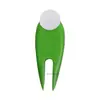 Horquilla de golf para green, marcador de posición de bola, bandeja para moscas, marcador de bola, horquilla de reparación, horquilla de plástico, herramienta de reparación de césped de campo, horquilla