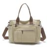 Nueva Bolsa Transfronteriza de Un Solo Hombro Cruzada de Gran Capacidad para Mujer, Ligera, Casual, para Pareja, Deportiva, Bolso de Mano Multibolsillos