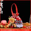 Haobei Decoraciones Navideñas Bolso de Mano de Dibujos Animados Bolsa de Regalo Bolsa de Regalo de Navidad Bolsa de Dulces para Niños Bolsa de Manzana