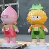 Escultura IP luminosa de PRFV personalizada mascote de grande empresa figura de desenho animado fábrica de origem instalação no local