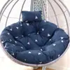 Tapete para Cesto Suspenso, Nova Cadeira de Balanço, Cadeira Suspensa, Cadeira de Vime Removível e Lavável, Assento Redondo Espessado, Fabricante Aliexpress Transfronteiriço