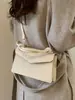 Bolsa de Tecido Texturizado de Alto Padrão para Mulheres 2026 Nova Tendência Moda Bolsa Transversal para Mulheres Elegante Versátil Bolsa de Ombro