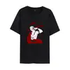 2024 Europa e Estados Unidos novo jujutsu kaisen feitiço de volta à guerra tamanho europeu solto gola redonda manga curta camiseta masculina verão