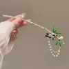Nueva Horquilla de Bambú Colgante Estilo Chino Panda, Accesorio Versátil para el Cabello Estilo Antiguo Hanfu con un Diseño Animal de Nicho
