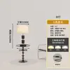 Luminária de chão cilíndrica de madeira maciça de luxo leve para sala de estar ao lado do sofá, luminária de piso decorativa minimalista nórdica para quarto