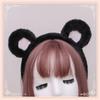 Tocado de dibujos animados japonés hecho a mano Diadema de orejas de oso Lindo Felpa Accesorios para el cabello Diadema de orejas de gato Femenino Peludo