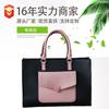 Nova Bolsa Tote de PU Bolsa Portátil para Laptop Bolsa de Aula para Estudante Universitário Anti-Queda Grande Capacidade Bolsa de Mão da Moda