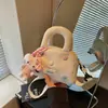 Bolso Cuadrado Pequeño Exquisito Nuevo de Verano Transfronterizo, Súper Popular para el Trabajo y los Viajes Diarios, Bolso Cruzado de Nicho