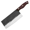 Faca de Cozinha Yangjiang Aço Inoxidável Faca para Fatiar Doméstica Martelo para Cortar Carne Padrão Forjado Faca para Picar Faca de Duplo Propósito