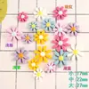 Accesorios de Flor de Girasol Accesorios para el Cabello de Resina DIY Moda Pequeña Margarita Pinza para Zueco Materiales de Decoración DIY