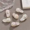 2026 Nuevos Accesorios de Alta Gama para Pulsera y Collar DIY, Forma de Diosa, Perlas de Imitación de Agua Salada Huecas, 15*26mm